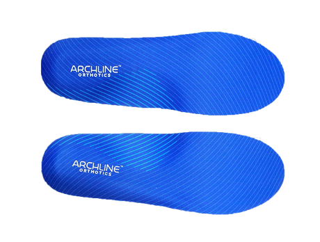 Archline Supination Orthotic Insoles - Full Length (Unisex) Plantar Fasciitis High Arch - Euro 45