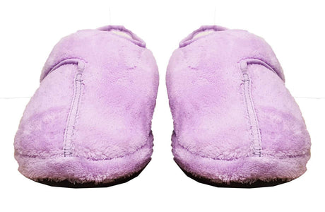 ARCHLINE Orthotic Plus Slippers Closed Scuffs Pain Relief Moccasins - Lilac