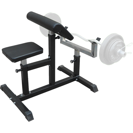 Preacher Curl Bench Weights Commercial Bicep Arms