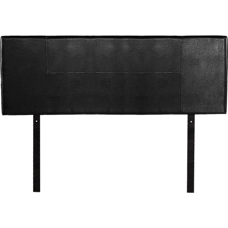 PU Leather Queen Bed Headboard Bedhead - Black