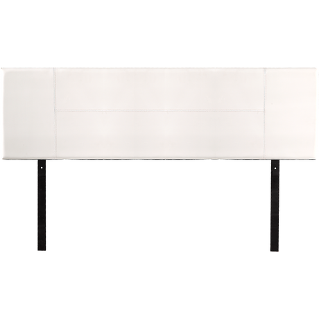 PU Leather King Bed Headboard Bedhead - White