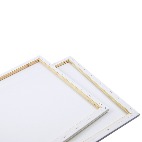 5 pack of 50x60cm Artist Blank Stretched Canvas Canvases Art Large White Range Oil Acrylic Wood