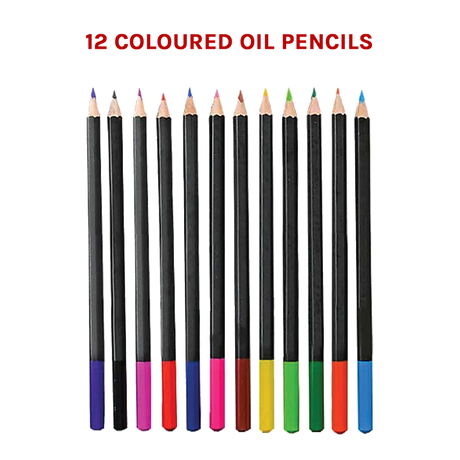 Art Sketch Pencils Oil Drawing Colouring Graphite Charcoal Pencil Set 72pcs/set