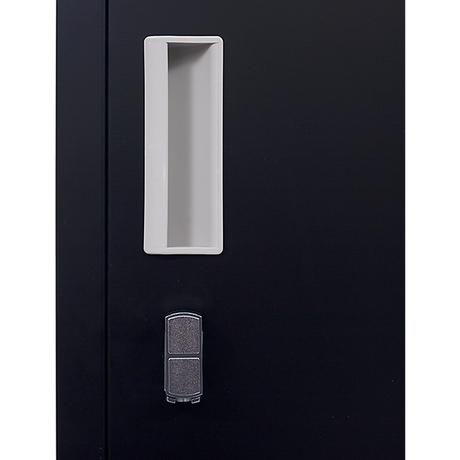 2-Door Vertical Locker for Office Gym Shed School Home Storage