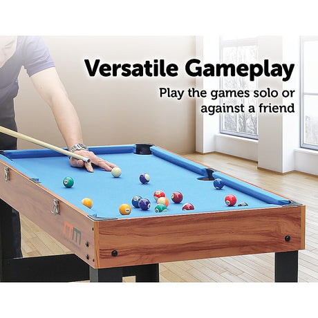4FT 3-in-1 Games Football Soccer Hockey Pool Table Table