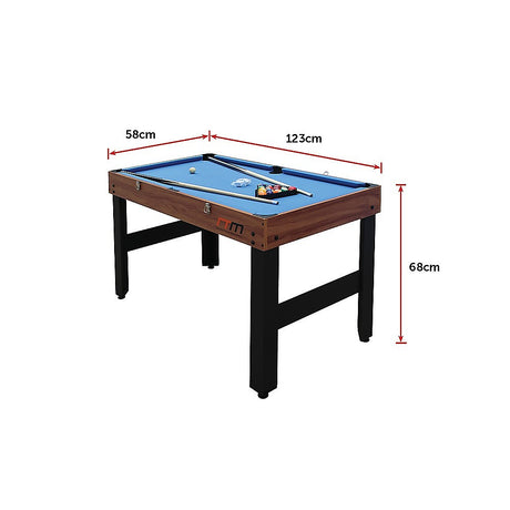 4FT 3-in-1 Games Football Soccer Hockey Pool Table Table