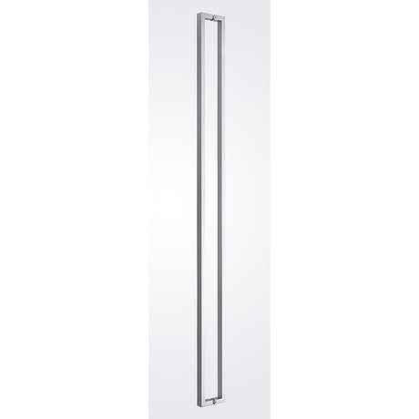 Entrance Door Pull Handle Brushed satin 1800mm
