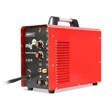 GIANTZ MIG MAG Welding Machine DC Inverter MMA Welder Gas Gasless Portable 220A