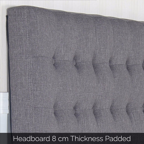 Cilantro Double Charcoal Headboard