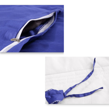 DreamZ Anti-Anxiety Weighted Blanket Cotton Cover in Royal Blue Colour
