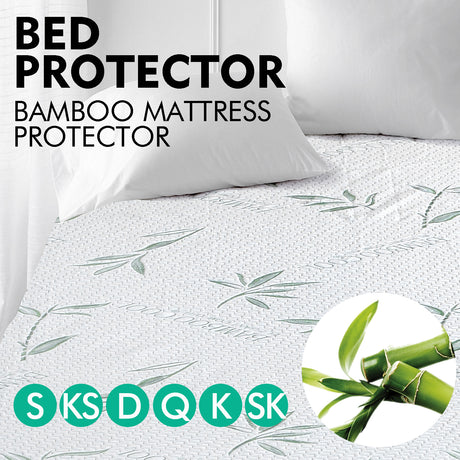 DreamZ Fitted Waterproof Bed Mattress Protectors Covers King
