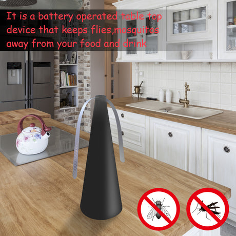 Fly Free Entertaining Chemical Free Fly Repellent Fly Fan Indoor Outdoor Home