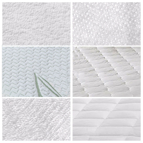 DreamZ Fitted Waterproof Mattress Protector with Bamboo Fibre Cover King Size
