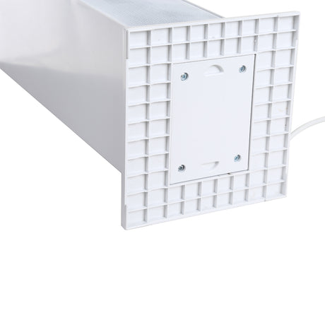 Spector 2000W Tower Heater Electric Portable Ceramic Oscillating Remote White