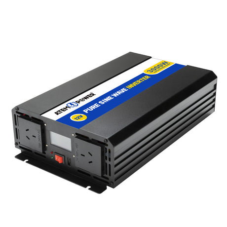 Power Inverter 12V to 240V 3000W/6000W Pure Sine Wave Camping Car Boat