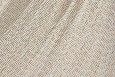 Deluxe Outdoor Cotton Mexican Hammock in Cream Colour Queen Size