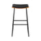 Artiss 4x Bar Stools Leather Padded Metal
