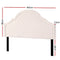 Artiss Bed Head Headboard King Velvet IRIS Beige