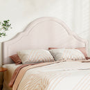 Artiss Bed Head Headboard King Velvet IRIS Beige