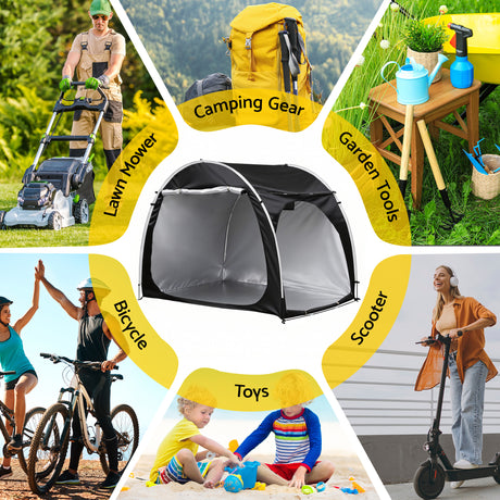 Giantz Bike Storage Tent Outdoor Waterproof UV Resistant Shelter w/ Ventilation