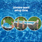 Bestway Swimming Pool 282x196x84cm Steel Frame Above Ground Pools Filter Pump 3662L