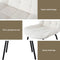 Artiss 4x Dining Chairs Velvet Tufted Kitchen Lounge Cafe Accent Chair Beige