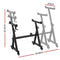 Alpha Heavy Duty Adjustable Piano Stand with Lockable Wheels Z-Stand Black