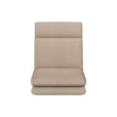 Artiss Floor Lounge Sofa Bed 1 Seater Linen Beige