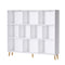 Artiss Bookshelf 3 Tiers 10 Cubes - CORA White