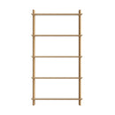 Artiss Bookshelf 5 Tiers Bookcase Display Shelves Wooden Storage Stand Rack Pine