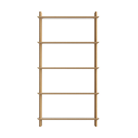 Artiss Bookshelf 5 Tiers Bookcase Display Shelves Wooden Storage Stand Rack Pine