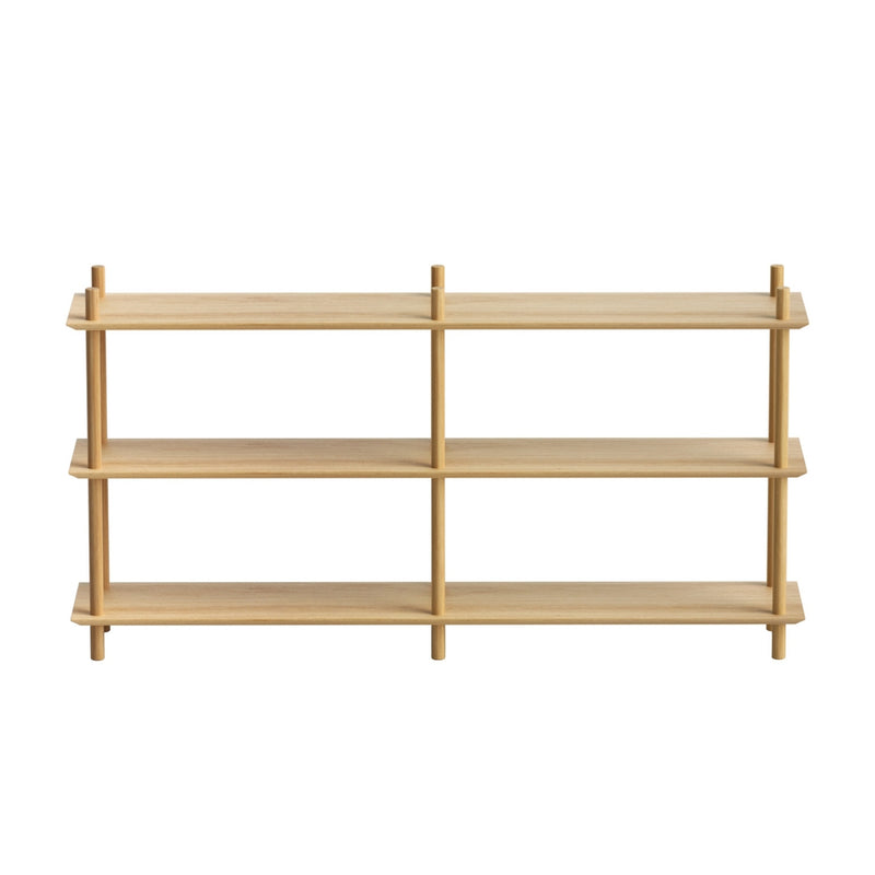 Artiss Bookshelf 3 Tiers Bookcase Display Shelves Wooden Storage Stand Rack Pine