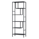 Artiss Bookshelf 5 Tiers RHYS Black