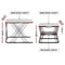 Artiss Nesting Coffee Table Set of 2 Marble Effect