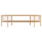 Artiss TV Unit Entertainment Unit Storage Shelf 148cm Pine
