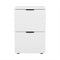 Artiss Filing Cabinet Files Storage Office Shelves File Organiser White 2 Drawer