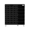 Artiss Shoe Rack Cabinet 6 Tier Storage Shelf Black