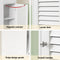Artiss Bathroom Storage Cabinet 170cm Tall Slim Organiser Toilet Corner Adjustable Shelf Louver Door White