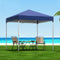 Instahut Gazebo 2x2m Outdoor Patio Garden Marquee Shade w/ Base Pods Blue