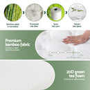 20cm Giselle Mattress King Green Tea Mattresses