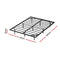 Artiss Double Bed Frame,Floating Metal Bed Frame with Smart LED Lights - Sturdy Metal Platform Bed Base, Silent Design, Tool-Free Assembly, 300KG Capacity for Home/Hotel/Master Bedroom