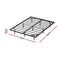 Artiss Double Bed Frame,Floating Metal Bed Frame with Smart LED Lights - Sturdy Metal Platform Bed Base, Silent Design, Tool-Free Assembly, 300KG Capacity for Home/Hotel/Master Bedroom