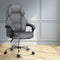 Artiss Executive Office Chair Fabric Recliner Grey
