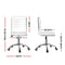 Artiss Office Chair Conference Chairs PU Leather Low Back White