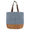 Alfresco 4 Person Picnic Basket Bag Set Wooden Blanket Cooler Outdoor Insulated