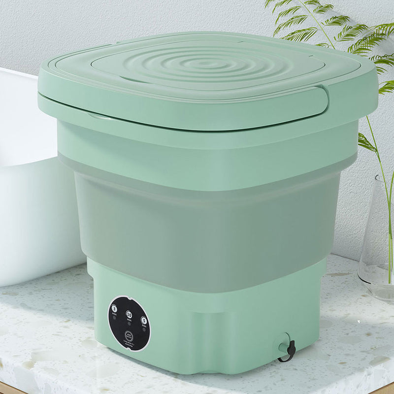 Devanti Portable Washing Machine 8L Green