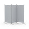 Artiss 3 Panel Room Divider Screen 260x180cm Fabric Grey