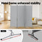 Artiss 3 Panel Room Divider Screen 260x180cm Fabric Grey