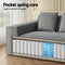 Artiss 2 Seater Sofa Loveseat Sofas Bed Couch No Assembly Corduroy Small Couches Apartement