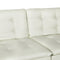 Artiss Sofa Bed 192CM Beige Faux Linen Fabric
